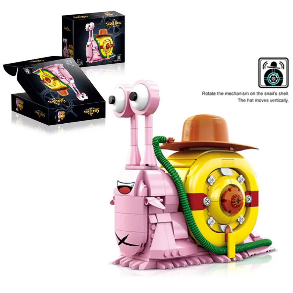 Kids Education Design - Kit di costruzione telefonica a lumaca