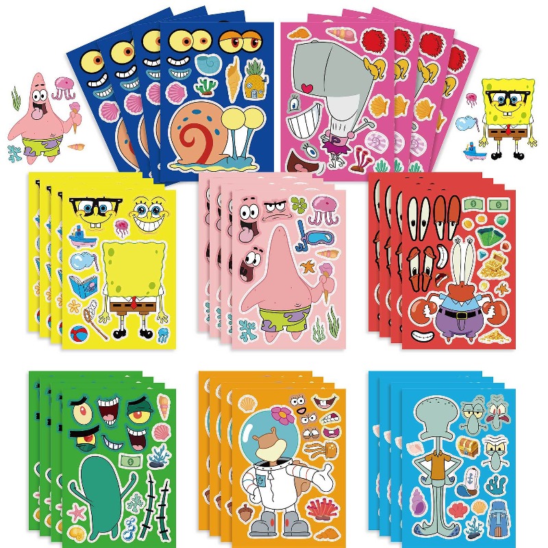 Kids Education Things - Puzzle Interattivo Educativo di SpongeBob SquarePants,