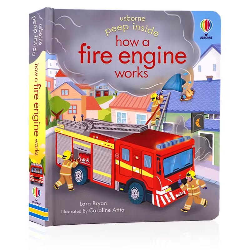 Kid Educational - Usborne Peep Inside Come funziona un'autopompa