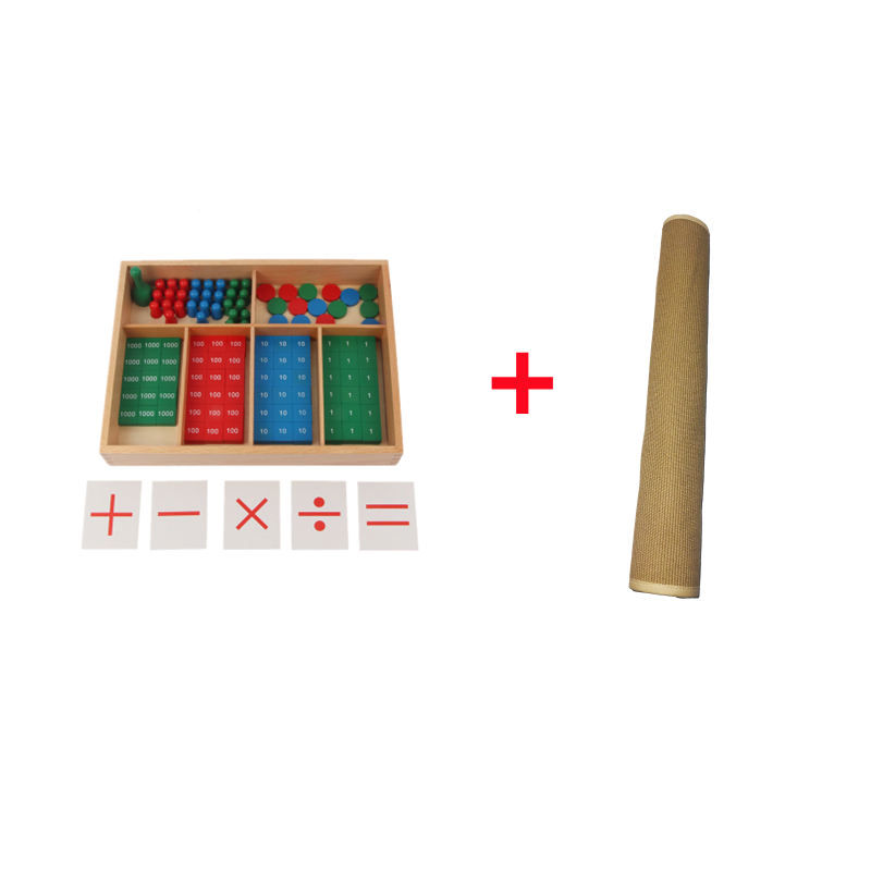 Kids Education Tools - Giocattoli matematici Montessori gioco di francobolli