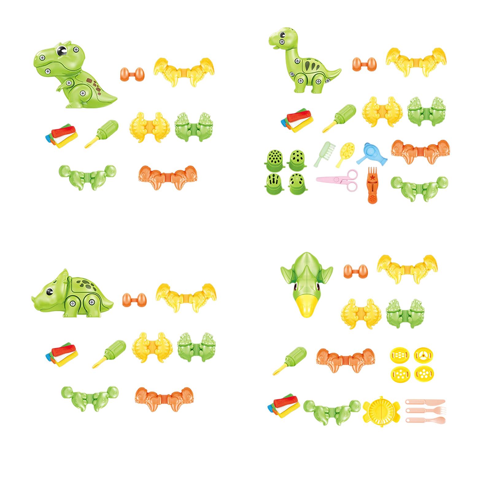 Kids Education Tools - Dinosauro divertente fango colorato giocattoli educativi