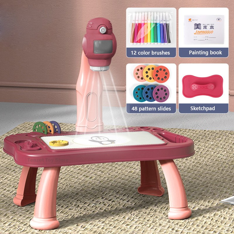 Kids Education Tools - Proiettore intelligente Set da tavolo per