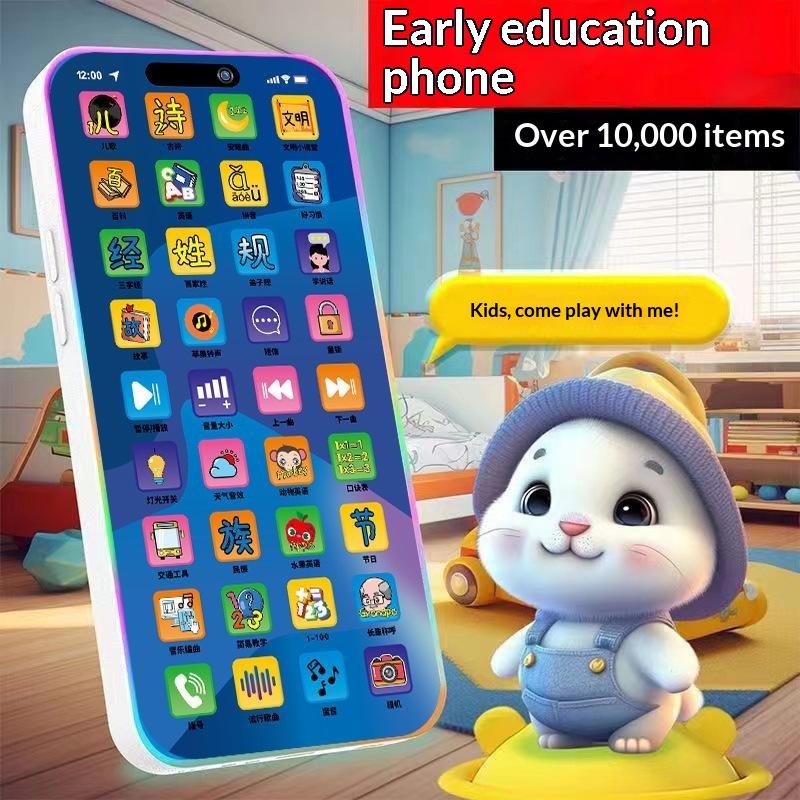 Kid Educational - Set Giocattolo Telefono Interattivo per Bambini