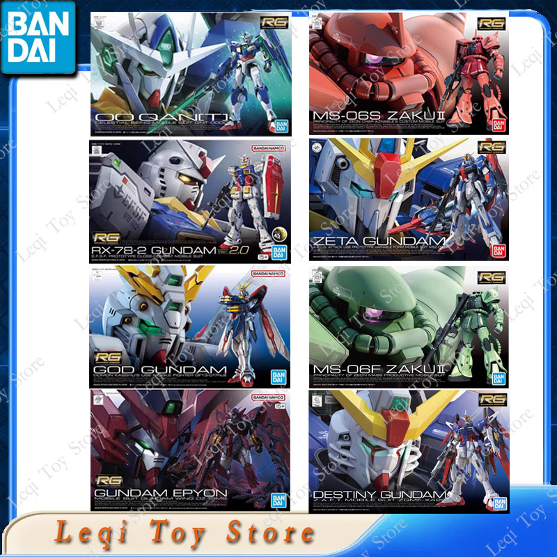 Bandai Model Gundam Rg - Bandai Originale RG MS-06F-06S 00 QAN