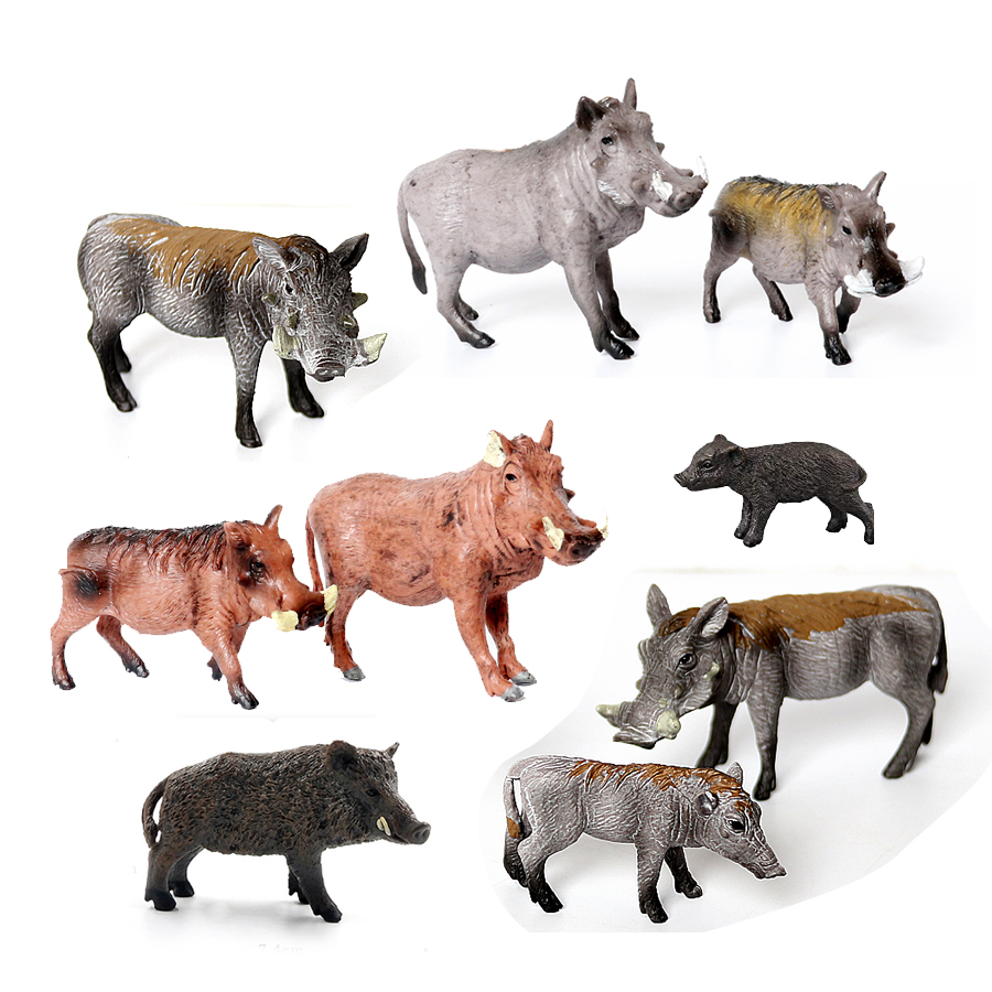 Kids Education Shows - Realistico plastica giungla foresta animali cinghiale