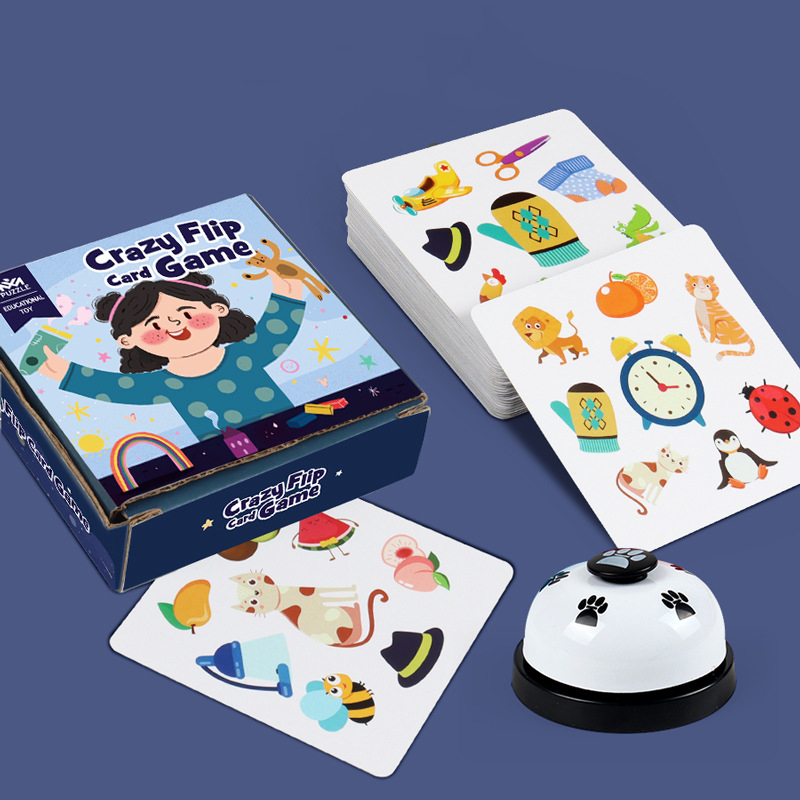 Kids Education Card - Bambini Memoria Corrispondenza Carte Pazzo Giocattolo