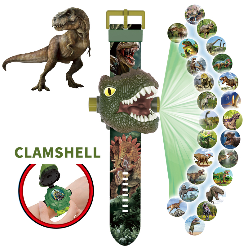 Kids Educational Watch - Orologi per bambini dinosauro 24 modelli
