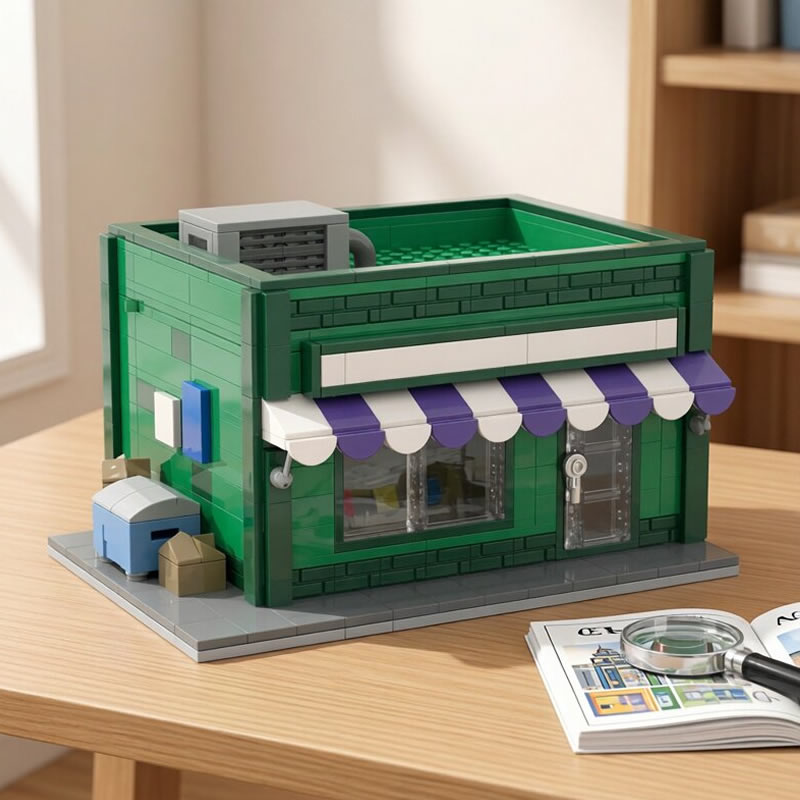 Kids Education Card - Blocchi da Costruzione MOC Modulari, Mini