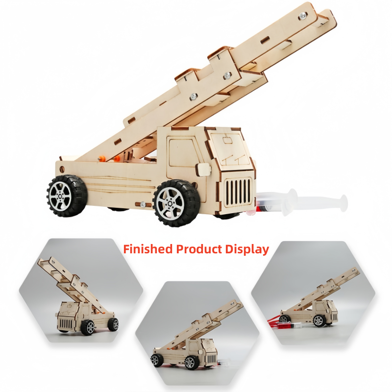 Kids Education Tools - Kit modello camion dei pompieri con
