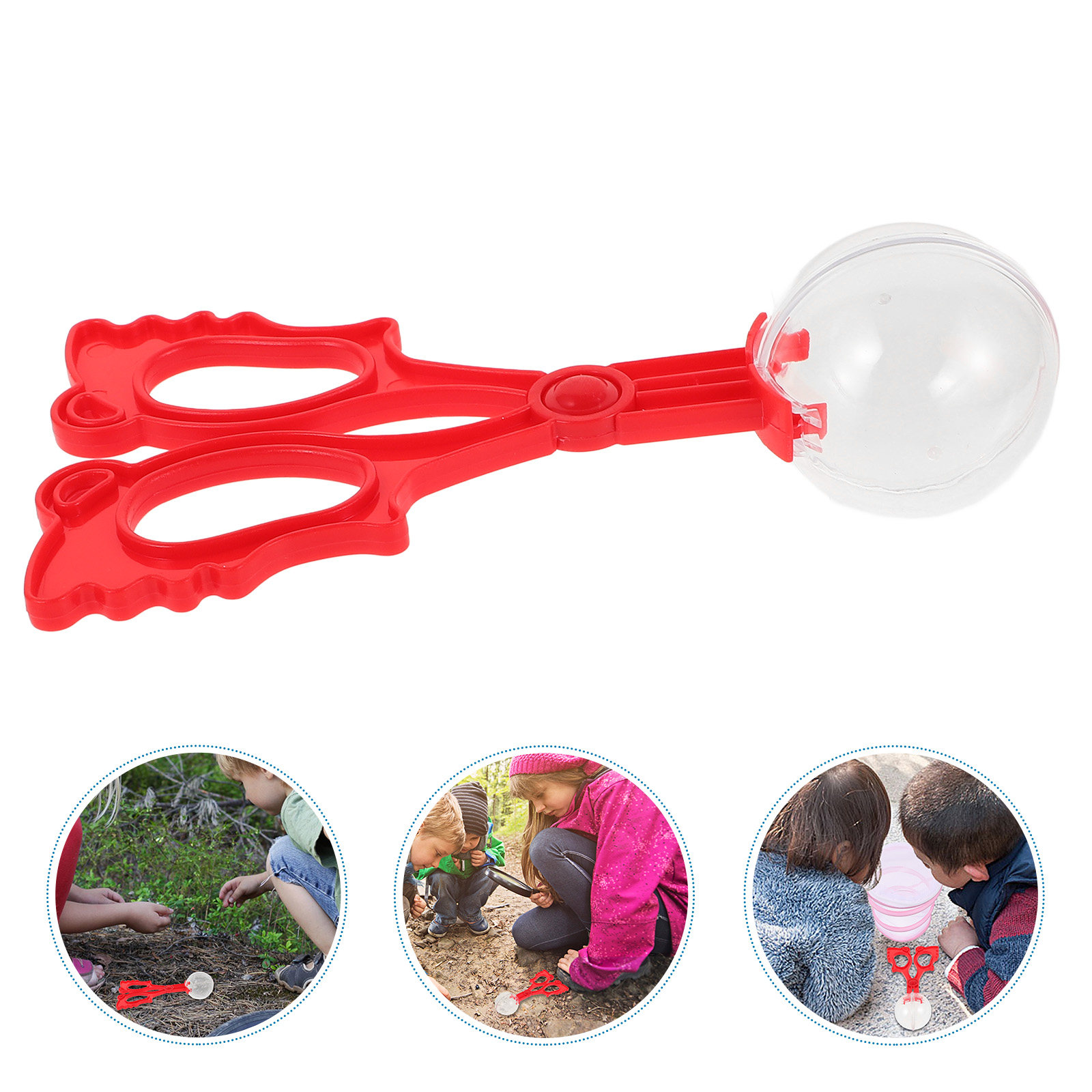 Kids Education Tools - Pinze per Catturare Insetti, Pinze per