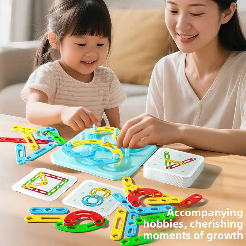 Kids Education Card - Giocattolo Creativo Montessori per Bambini, Puzzle