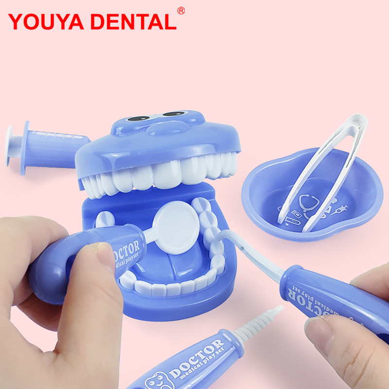 Kids Education Shows - 9 pezzi kit dentale giocattolo giocattoli