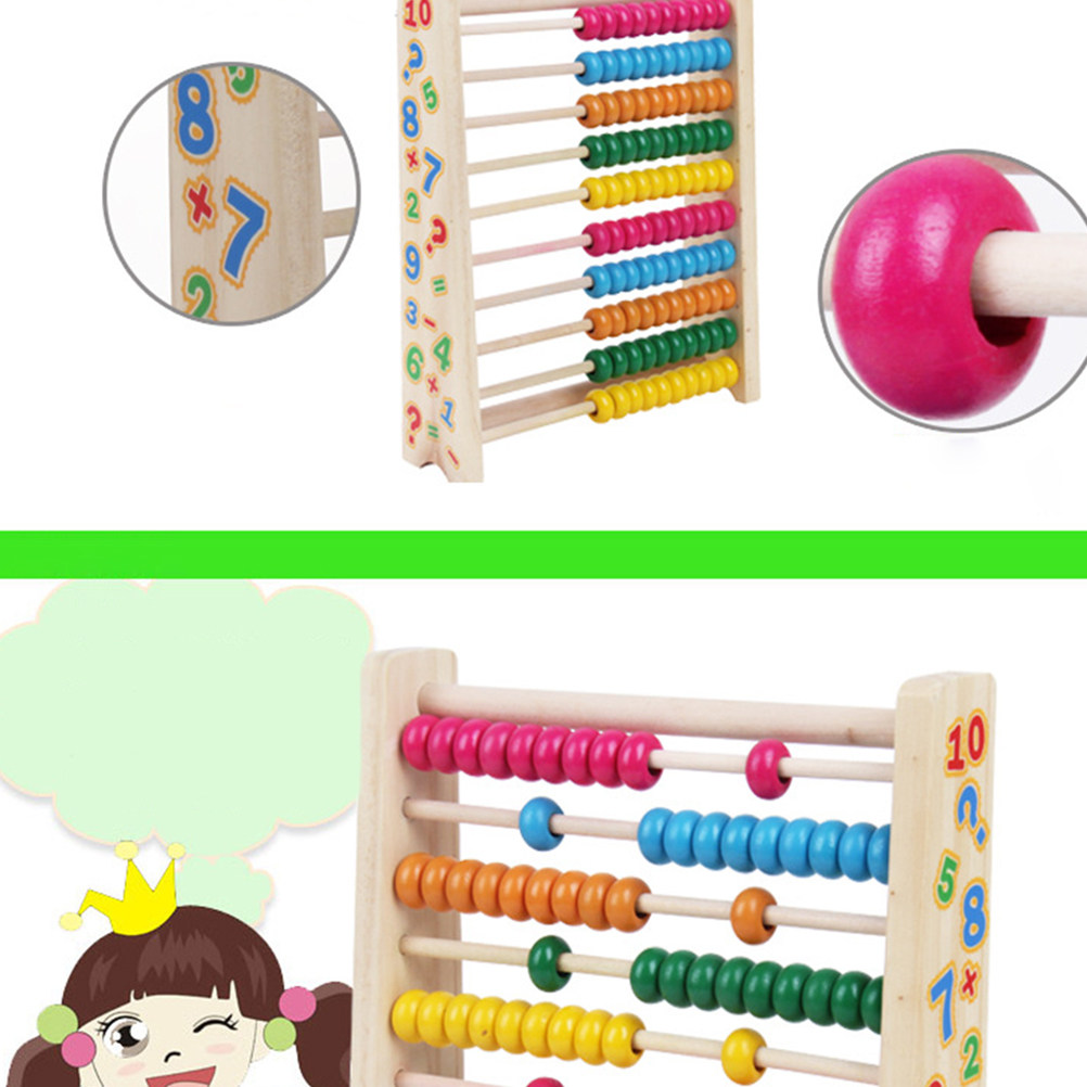 Abaco Matematico in Legno a 10 - Kids Educational Computer recensione e prezzo