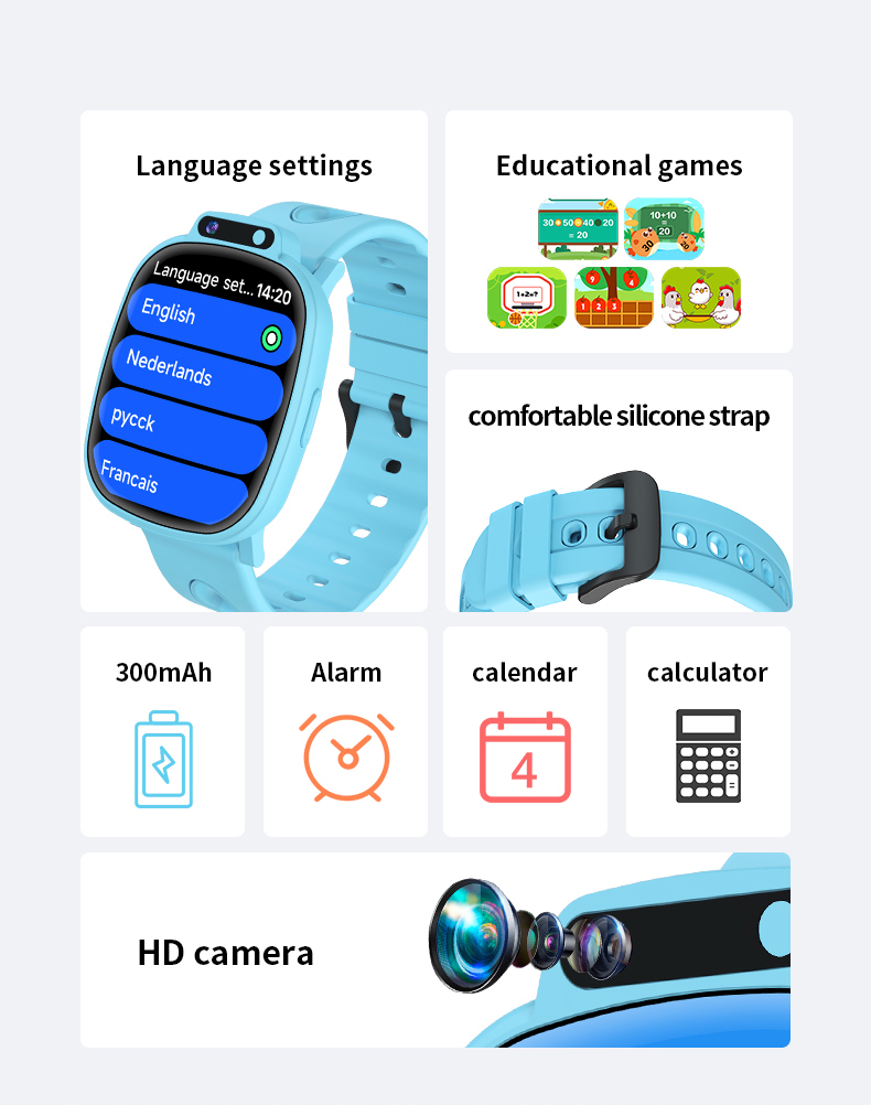 H10 Nuovo Smartwatch per Bambi - Kids Educational Watch recensione e prezzo