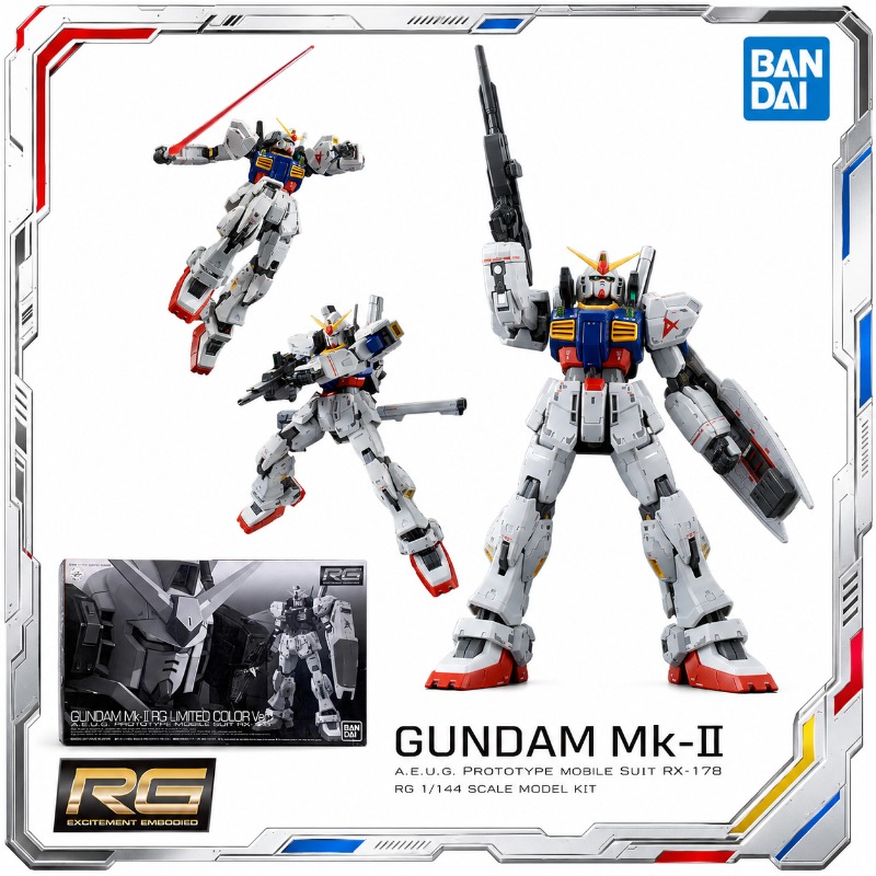 Bandai Original RG 1/144 RX178 - Bandai Model Gundam Rg recensione e prezzo