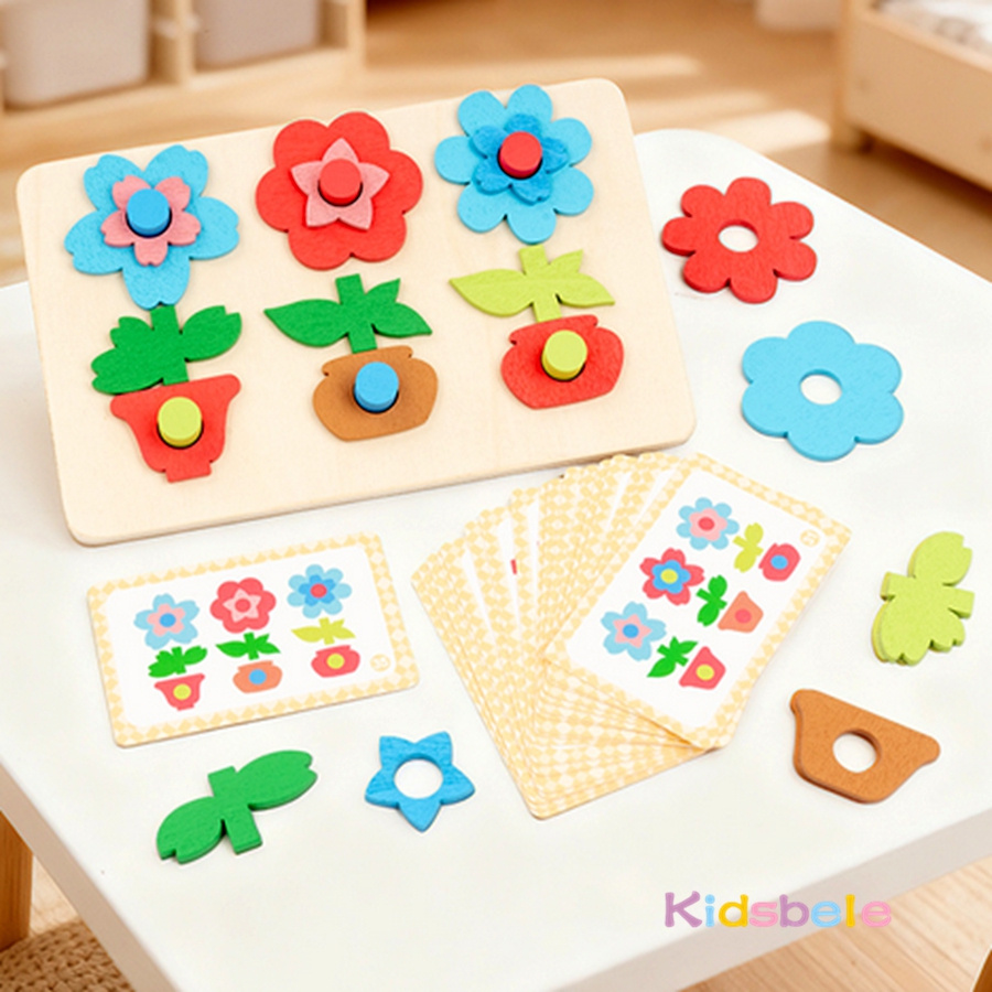 Montessori fai da te fiore in  - Kids Education Card recensione e prezzo