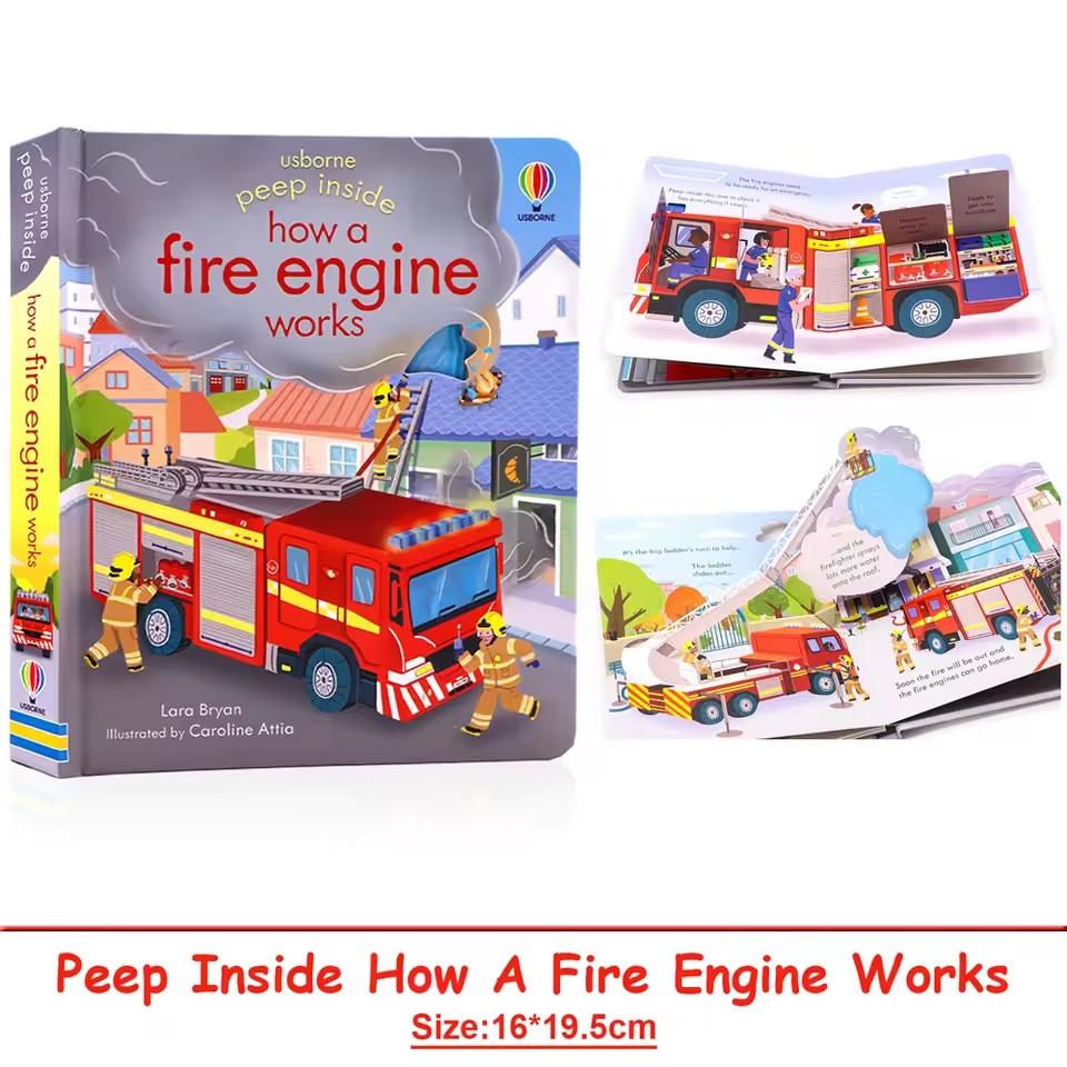 Usborne Peep Inside Come funzi - Kid Educational recensione e prezzo
