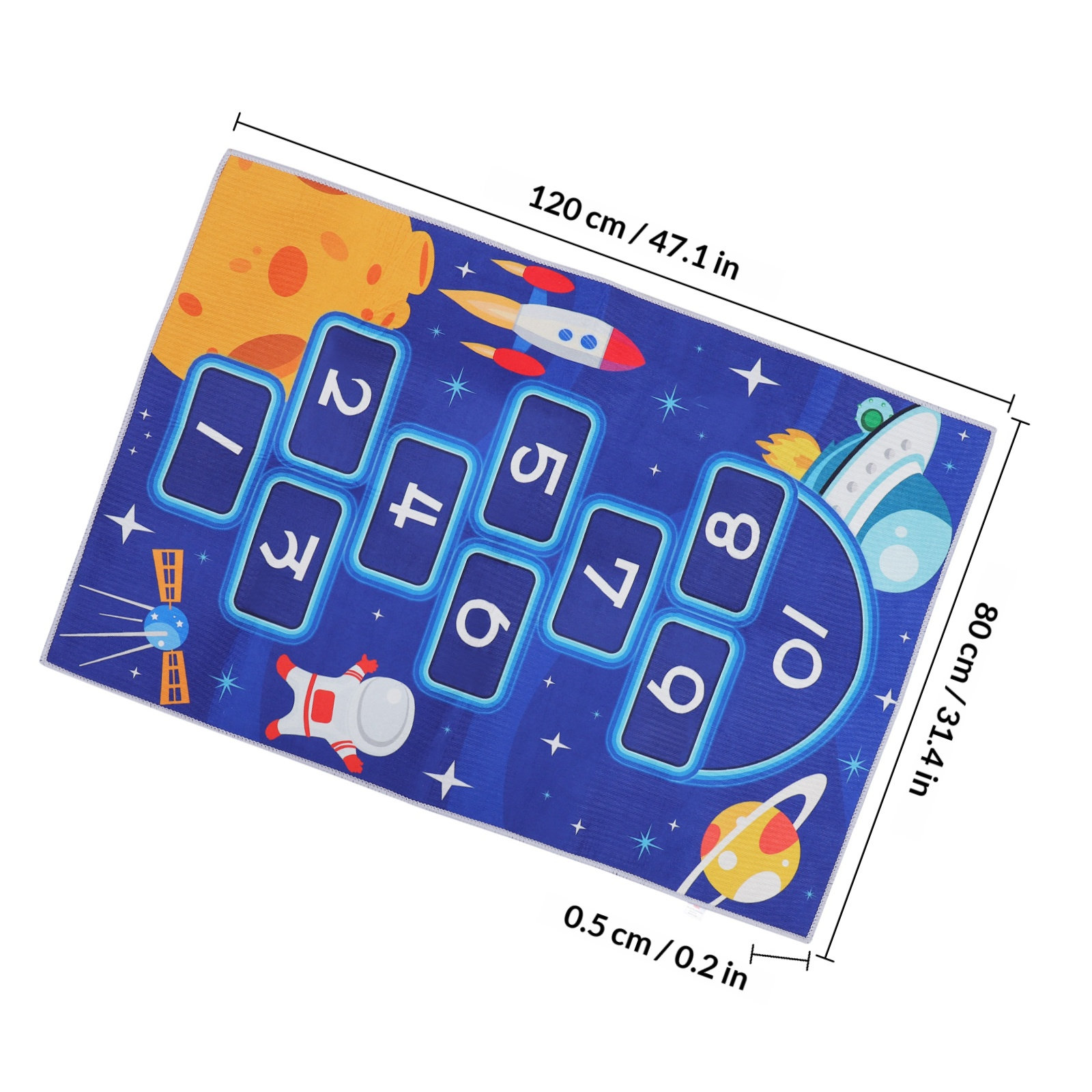 Grande Tappeto da Gioco per Ba - Kids Education Design recensione e prezzo
