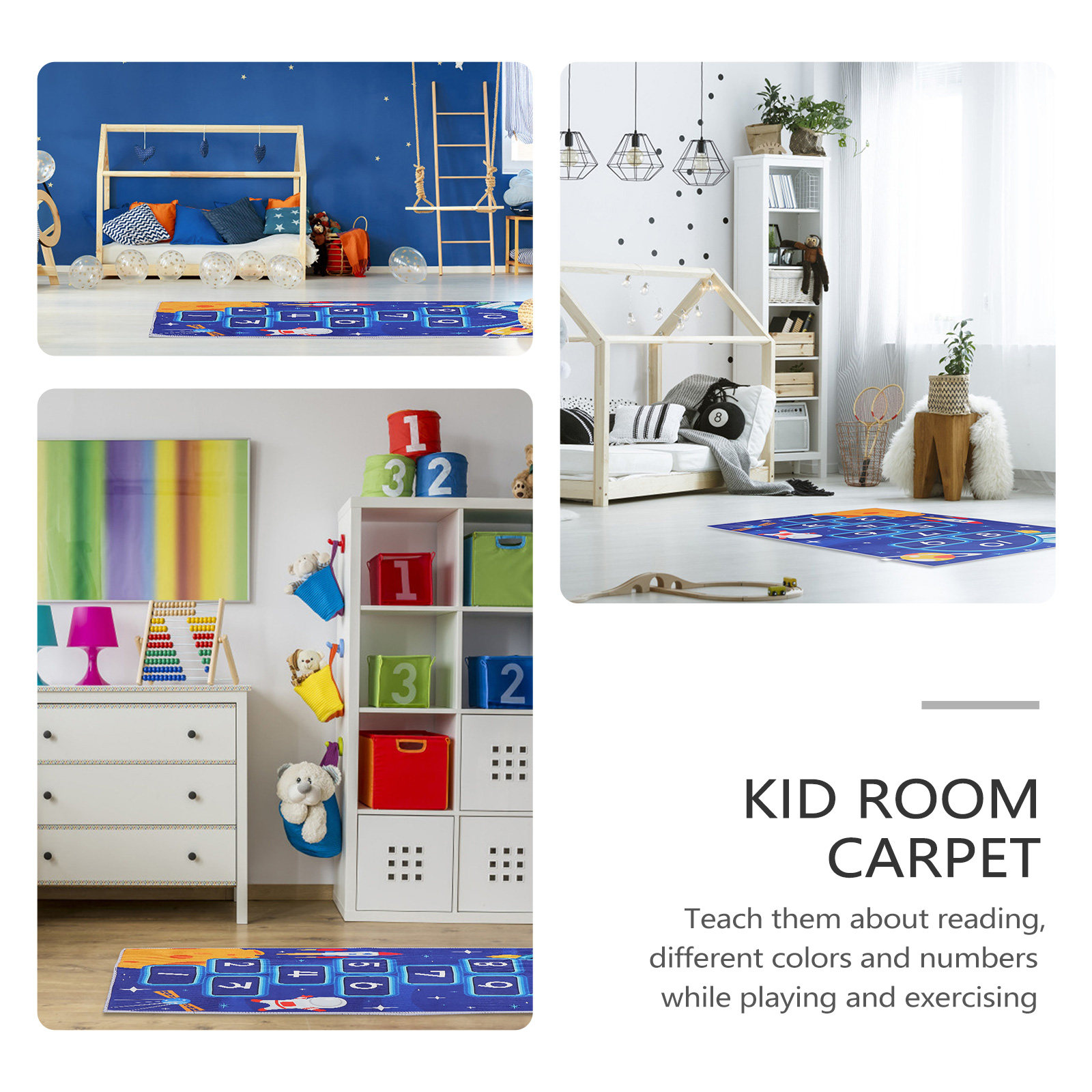 Grande Tappeto da Gioco per Ba - Kids Education Design recensione e prezzo
