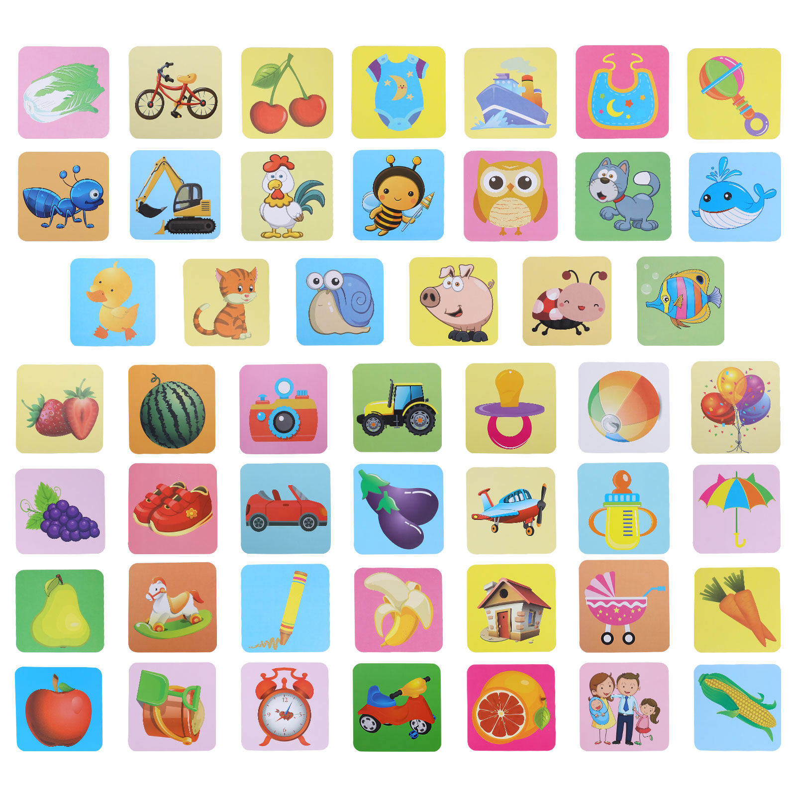 Carte di Stimolazione Visiva p - Kids Education Card recensione e prezzo