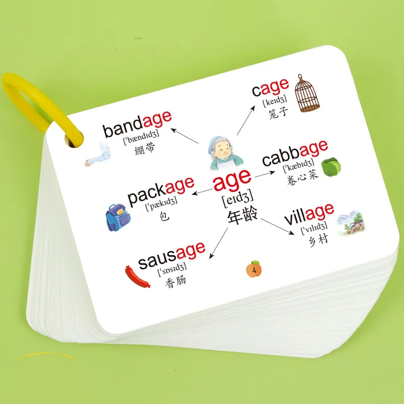 600 parole Mind Map Cards con  - Kids Education Card recensione e prezzo