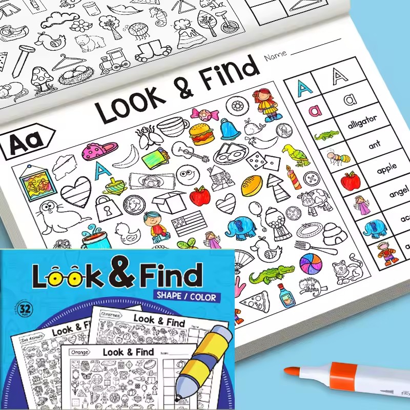 Sguardo e trova libro da color - Kid Educational recensione e prezzo