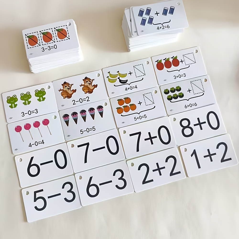 132 carte con problemi di addi - Kids Education Card recensione e prezzo