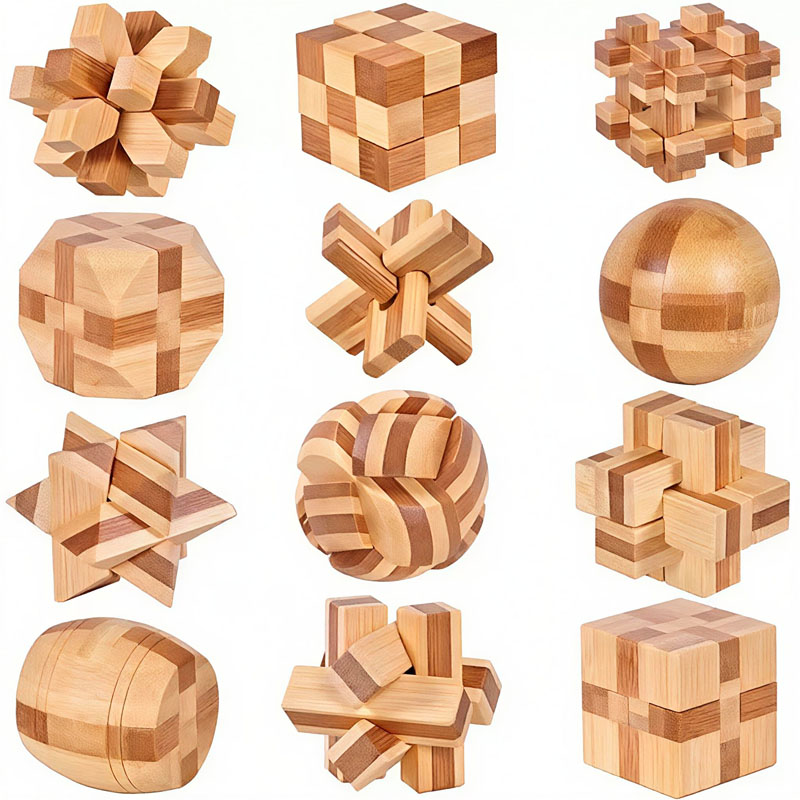 NUOVO Puzzle Lu Ban Lock da 4, - Kids Education Yes recensione e prezzo