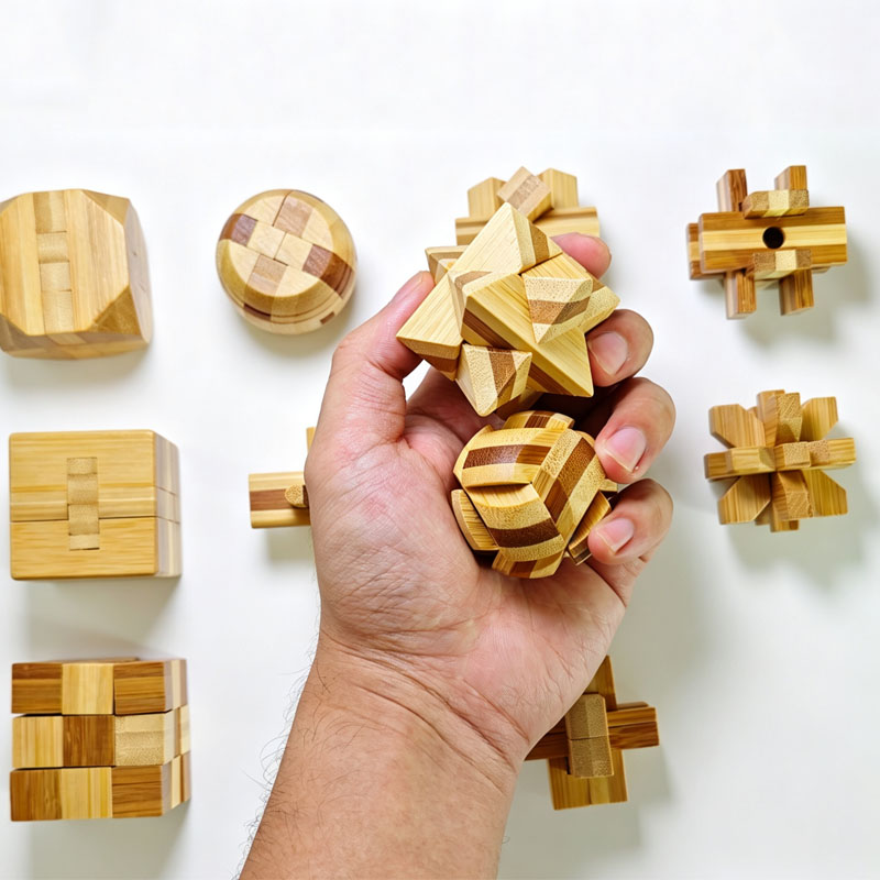 NUOVO Puzzle Lu Ban Lock da 4, - Kids Education Yes recensione e prezzo