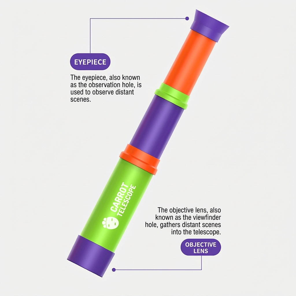 Telescopio monoculare 8X per b - Kids Education Design recensione e prezzo